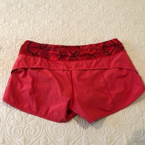 Lululemon speed short 8